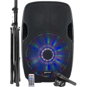 DIFFUSORE GEMINI AS 15 BLU LIGHT PACK BI AMPLIFICATO A 2 VIE DA 2000 W DI PICCO - Foto 1 di 1