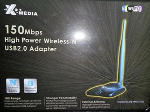 X-MEDIA Wireless-N USB2.0 Adapter - Picture 1 of 3