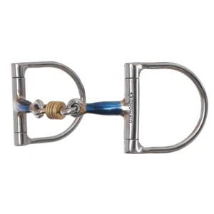 DR210 Reinsman Diamond R 3 Stück Sweet Blue Dee Ring Trense NEU - Bild 1 von 1