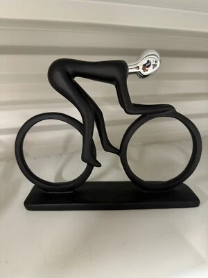Figuras deportivas de resina estatuas estante decoración estatuillas adorno bicicleta Foto 1 de 3
