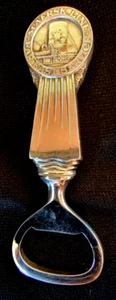 Vtg. DANISH Sterling Bottle opener, W&S SORENSEN, MAERSK Line - FAR EAST SERVICE - Picture 1 of 11