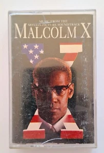 1992 V/A Malcolm x Soundtrack Kassette Qwest 45130 Jazz Soul R&B NM/VG+ - Bild 1 von 6