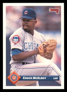 1993 Donruss Chuck McElroy #236  Chicago Cubs