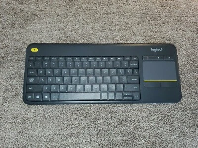 Logitech K400 Plus Wireless Touch Keyboard for Windows, Android and Chrome,... - Image 1 of 3