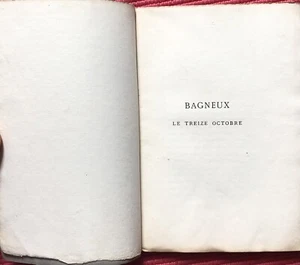 COMTE DE BIENCOURT : Bagneux le treize octobre. Jouaust 1872 SIEGE DE PARIS - Picture 1 of 6