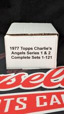1977 Topps Charlie's Angels Series 1 & 2  Complete Sets 1-121