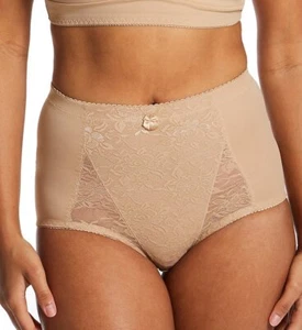 Rhonda Shear 3999 Pin-Up Lace Front Brief Panty - Picture 1 of 3