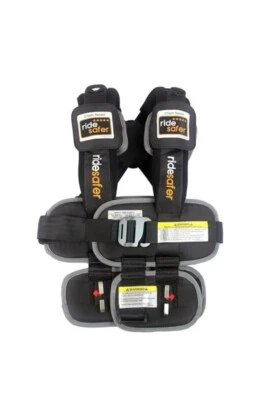 RideSafer - Small Black, Lightweight, Compact, Portable Car Seat - Image 1 of 4