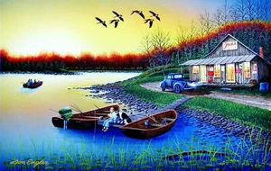 Jack's Place 550 pc Jigsaw Puzzle by SunsOut USA 15 x 24 - Picture 1 of 1
