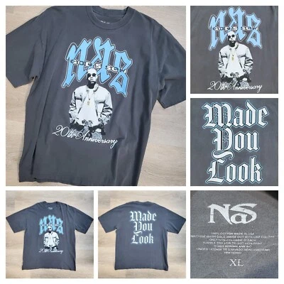 Camiseta NAS God's Son 20 Aniversario Gráfica Rap XL Sitio Exclusivo Agotado Foto 1 de 4