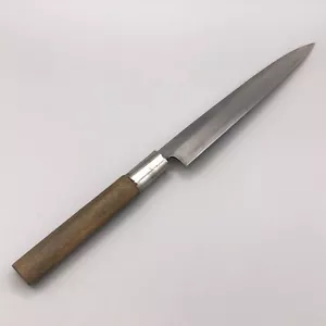 Cuchillo de cocina Yanagiba de acero al carbono afilado 6,9" 175 mm Sakai Kokaji Takehiro - Imagen 1 de 23