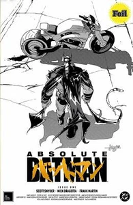 ABSOLUTE BATMAN #1 "AKIRA" Hommage GOLD FOIL Sketch Variant LTD To ONLY 2500 - Bild 1 von 1