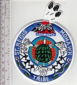 Indianer Stamm Siegel New York Heiliger Regis Mohawks der Akwesasne Nation, NY - Bild 1 von 1