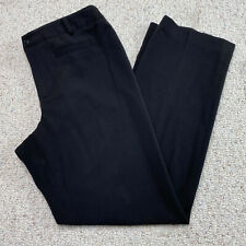 Grace Elements Womens Dress Pants sz 10 Petite Black Pleated Straight Stretch