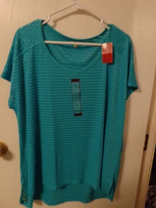 ladies turquoise top by North Crest size XL  NWT - Picture 1 of 1