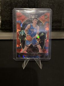 CHET HOLMGREN 2022-23 SELECT CONCOURSE ROOKIE RED ICE THUNDER RC #83
