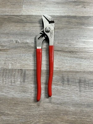NEW USA - Wilde G271.NP 10" Tongue & Groove (Arc-Joint) Pliers with Red Grips - Image 1 of 4