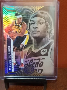 2021-22 Panini Illusions Basketball Myles Turner card #121 Indiana Pacers - Picture 1 of 2