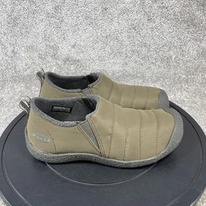 Keen Slippers Mens Size 8 Howser II Canteen Faux Fur Microfleece Slip On - Picture 1 of 10
