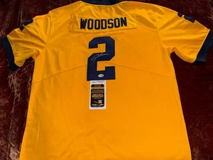 Packers HOF'er CHARLES WOODSON signiertes individuelles Green Bay Packers Trikot AUTO - JSA - Bild 1 von 4