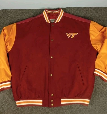 Chaqueta Universitaria de Lana Virginia Tech Hokies XL NCAA Steve And Barry's Foto 1 de 4