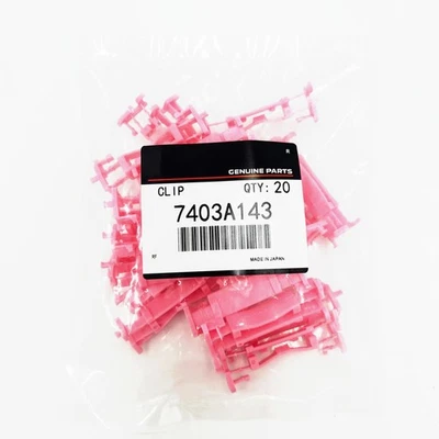 20PCS 7403A143 For Mitsubishi Lancer EVOLUTION Outlander SPORT Roof Molding Clip Foto 1 de 4