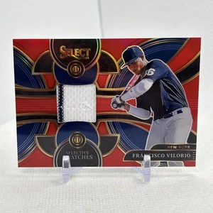 2024 Panini Select- Francisco Vilorio Selective Swatches Red Prizm /99 No.SS-FV - Picture 1 of 6