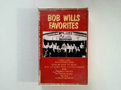 Bob Wills Favorites Cassette 1983 Merit Records Texas Playboys Foto 1 de 2
