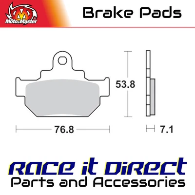 Pastillas de freno delanteras orgánicas para SUZUKI RM 125 1985-1986 MOTOMASTER Foto 1 de 4