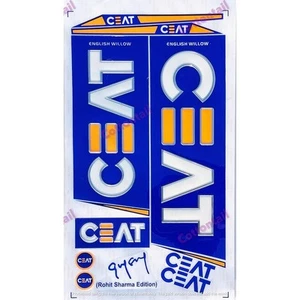 ADESIVO MAZZA DA CRICKET 3D/GOFFRATO CEAT EDITION BLU confezione da 2 - Foto 1 di 1