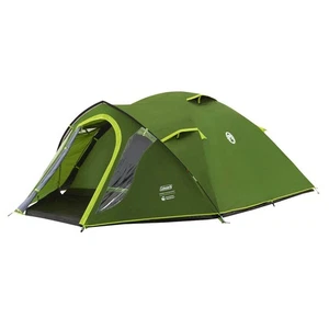 Coleman Darwin 4+ BlackOut Poled Tent - 4 Person Family Camping Festivals - Picture 1 of 9