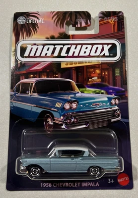 Chevrolet Impala 1958 Matchbox Local Cruisers nuevo 2025 Foto 1 de 2