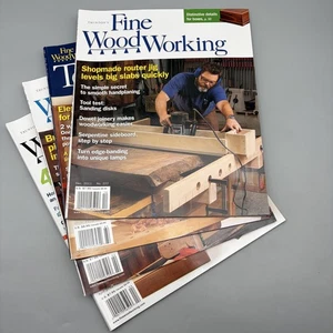Fine Woodworking Magazine Lot 4 Issues 222-225 2011-2012 Taunton Tools & Shops - Picture 1 of 24