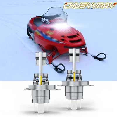 Faro LED bombillas altas/bajas para moto de nieve Polaris XC-SP 700 1999-2005 Foto 1 de 4