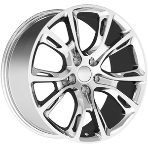 20x9 +34 F,20x10 +50 R,Performance Replicas PR137 5x5.0 Chrome Wheels (Set of 4) - Picture 1 of 3