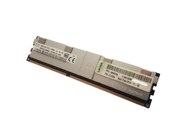 LENOVO 32GB 46W0763 4Rx4, 1.5V PC3-14900 CL13 ECC 1866MHz LRDIMM 1 MEMORY MODULE - Image 1 of 1