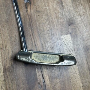 Ping Kushin Karsten Mfg Corp Slotted Putter Steel Shaft Right Handed 34.5” - Picture 1 of 20