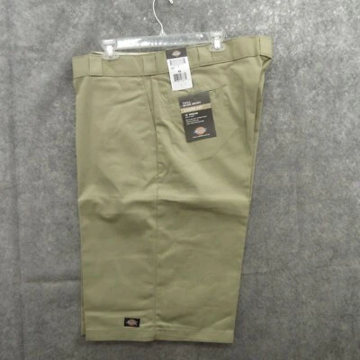 Dickies Men Work Shorts Size 44 Beige Twill Work Loose Fit 15" Multi Pockets New - Image 1 of 4