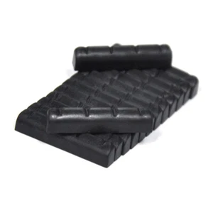 50 piezas tuercas de ukelele de plástico ABS negras 35 mm para ukelele de 4 cuerdas - Imagen 1 de 5