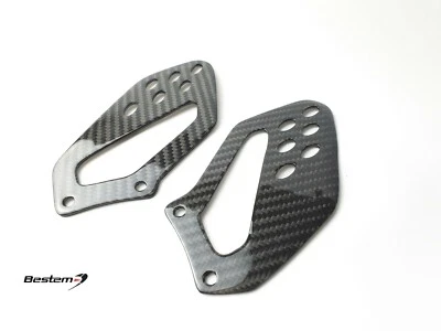 BMW S1000RR HP4 2009-2019 fibra de carbono protector de talón juego de placas traseras por Bestem SYD Foto 1 de 4