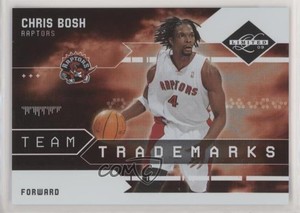 2009-10 Panini Limited Team Trademarks /99 Chris Bosh #4 HOF