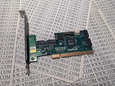 Promise FastTrak TX4310 4 Port SATA II 3GB RAID 0 1 5 10 JBOD PCI Controller - Image 1 of 2