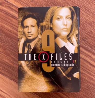 2003 Inkworks X-FILES S9 Trading Card 90 Base Card Set Missing 1 Card - Image 1 of 4