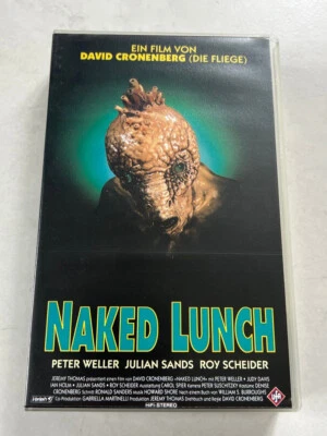 Naked Lunch VHS Kassette Film UfA Vintage Peter Weller Roy Scheider - Bild 1 von 3