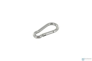 Edelstahl Karabinerhaken, 80x8mm, V4A | STEINBACHER© - Bild 1 von 1