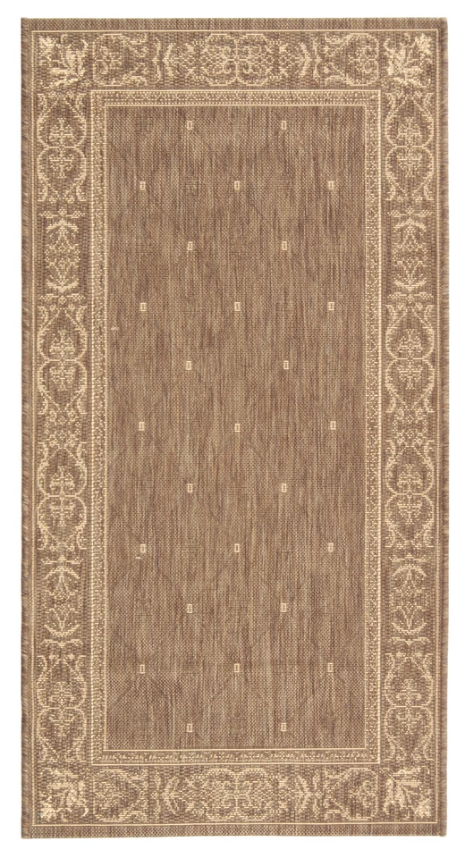 Safavieh Summer Brown/ Natural Indoor/ Outdoor Rug - 2'7" x 5'