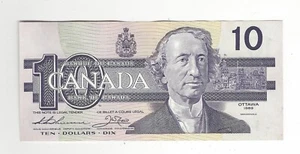 1989  BOC BC-57a, $10 Thi/Cro SN# BDH 0265196 - Bild 1 von 2