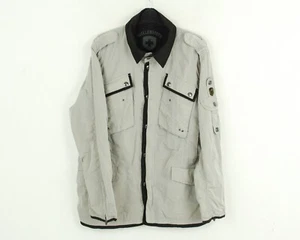 WELLENSTEYN Lounge Men L Jacket Waterproof Windproof Lightweight Coat Field Grey - Picture 1 of 4