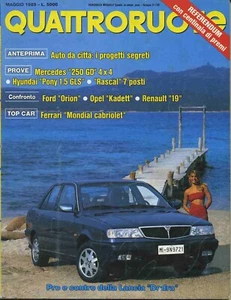 QUATTRORUOTE n°403 05/1989 - Imagen 1 de 1