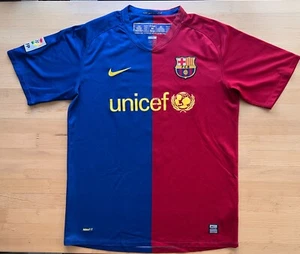 FC BARCELONA 2008-2009 Triplete camiseta shirt trikot maillot talla M , Iniesta - Imagen 1 de 7